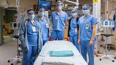 Operating room team at a Northern Health hospital